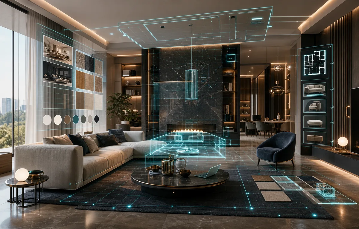 AI interior design platform