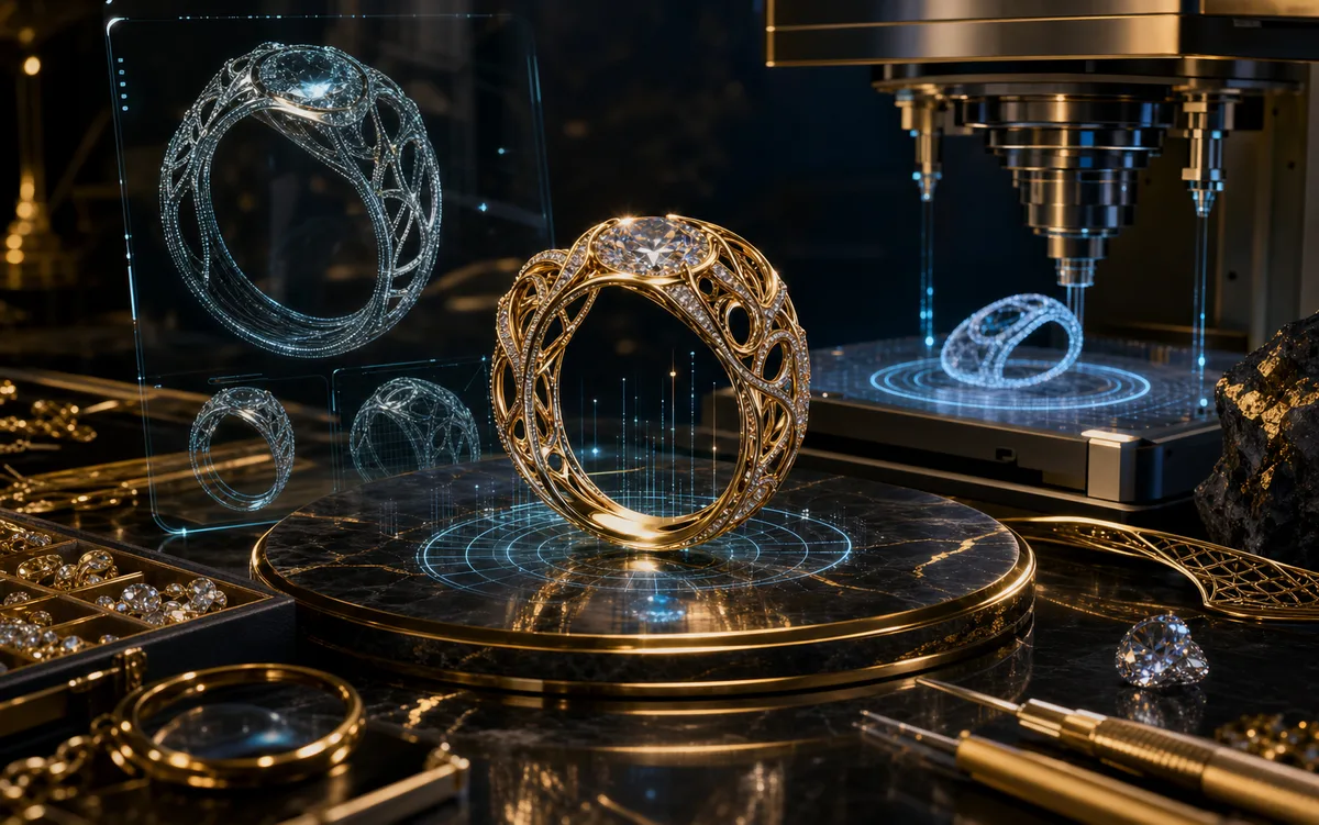 AI gold jewelry design platform
